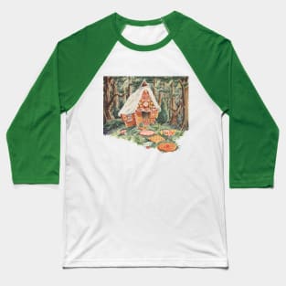 Vintage Hansel and Gretel Fairy Tale Baseball T-Shirt